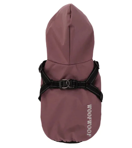 Four-Legged Waterproof Puppy Dog Raincoat Poncho