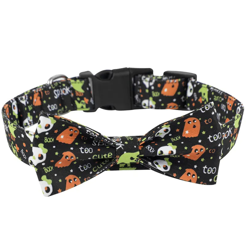Halloween-Themed Dog Collars for Your Pets