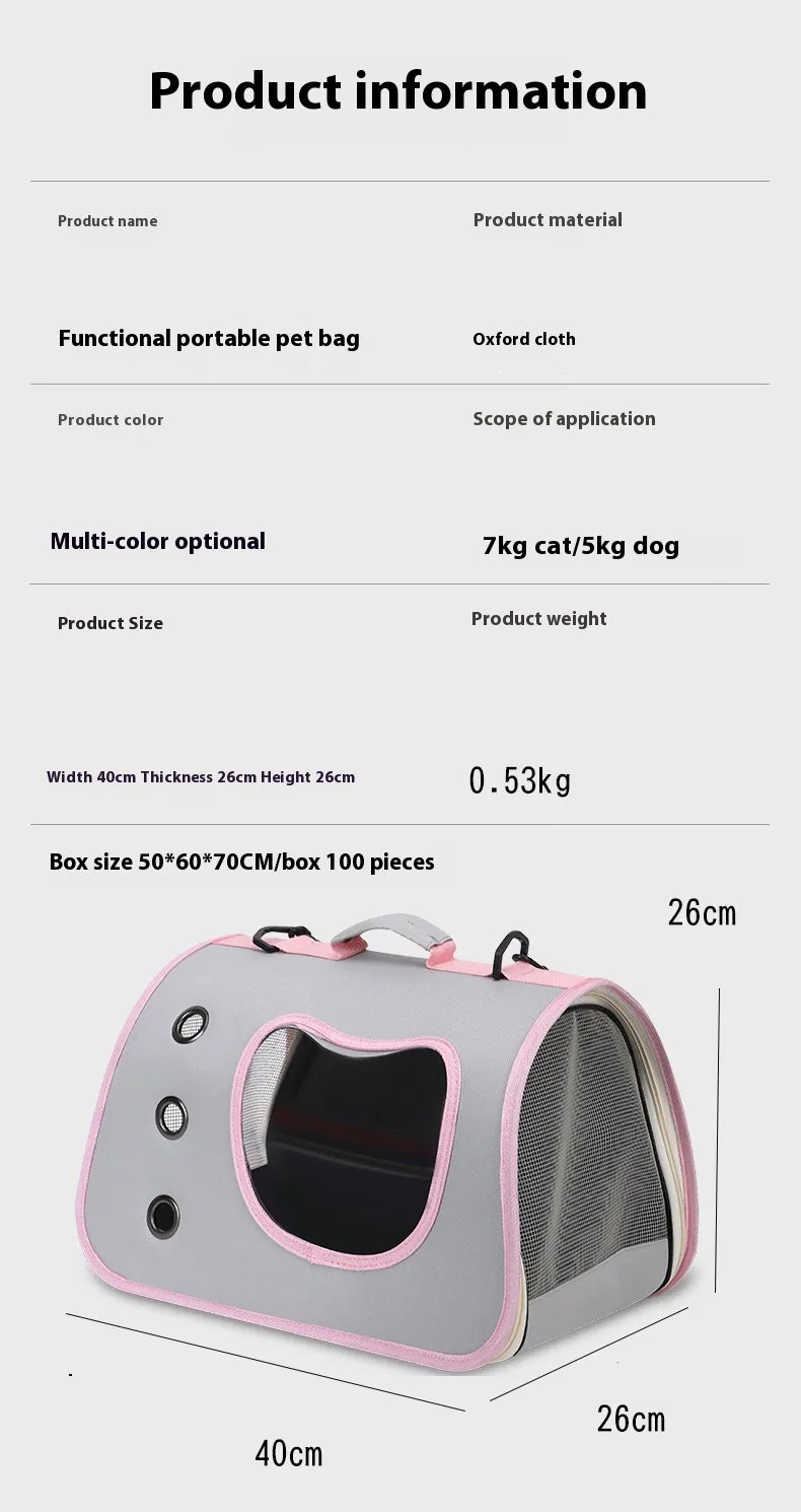 Puppy Crossbody Carrier Bag